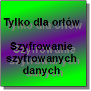 szyfrowanie szyfrowanych danych